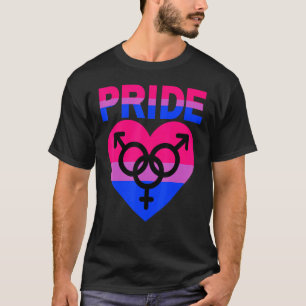T-shirt Bisexual Pride Lgbtqia Love Support Bi Hommes Femm