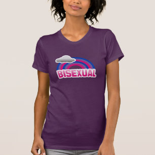 T-SHIRT BISEXUAL RAINBOW