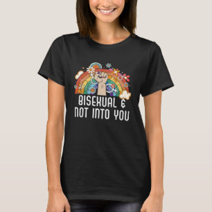 T-shirt Bisexuel et pas dans vous Rainbow Pride Bisexualit