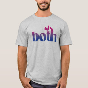 T-shirt Bisexuel Les Deux