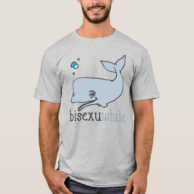 T-SHIRT BISEXUWHALE (Devant)