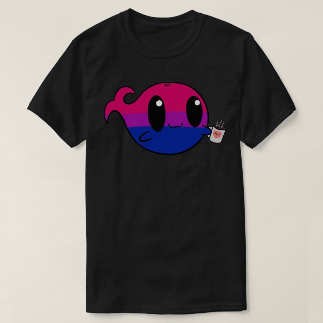 T-shirt Bisexuwhaleitea (Design devant)