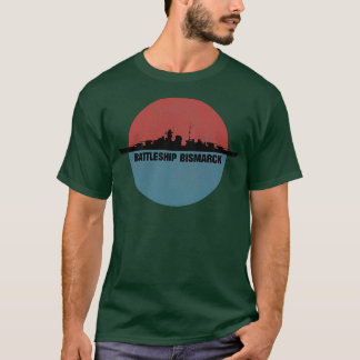 T-shirt Bismarck 2ÈME GUERRE MONDIALE Ship Edit
