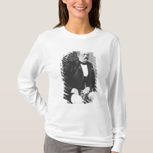 T-shirt Bismarck en 1870 avant la déclaration de la guerre (Devant)