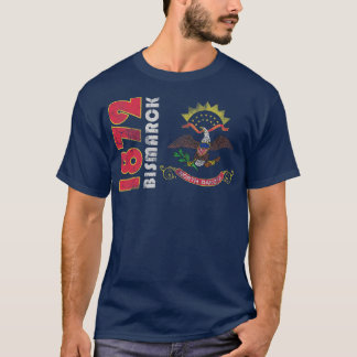 T-shirt Bismark North Dakota Vintage