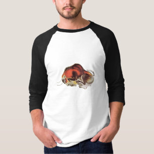 T-shirt Bison Altamira Espagne de peinture de caverne
