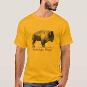 T-shirt Bison américain