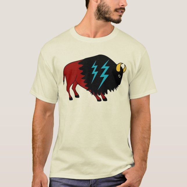 T-shirt Bison américain (Devant)