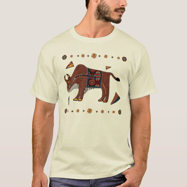 T-shirt Bison Americana 3D (Devant)