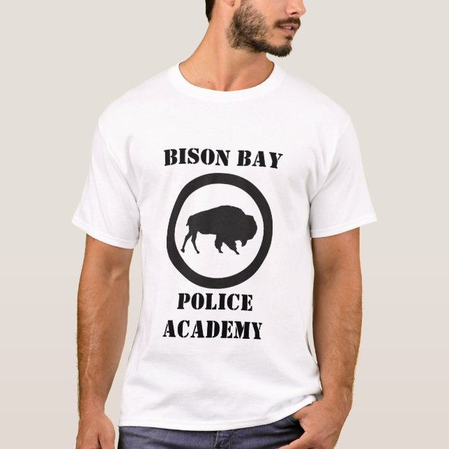 T-shirt Bison Bay Police Academy Tee (Devant)