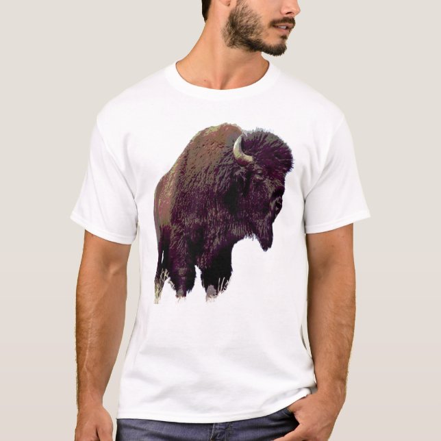 T-shirt Bison Buffalo  (Devant)