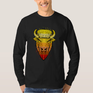 T-shirt Bison de Buffalo Camping