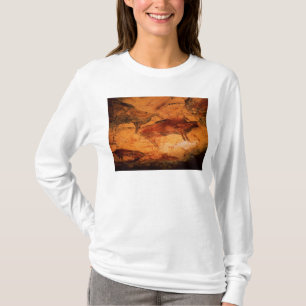 T-shirt Bison des cavernes chez Altimira, c.15000 AVANT