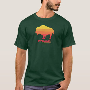 T-shirt Bison du Wyoming
