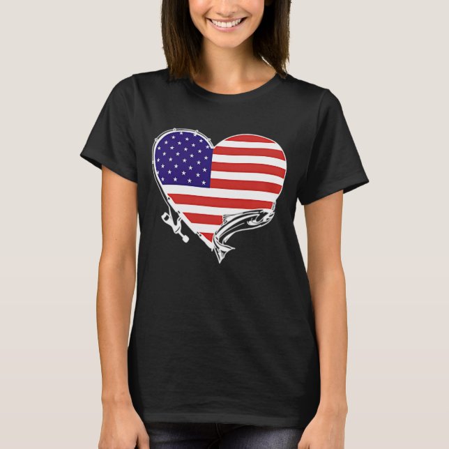 T-shirt Bison, États-Unis (Devant)