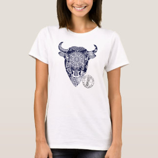 T-shirt Bison pour dames de CantWearThis