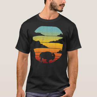 T-shirt Bison Retro Vintage 60s les années 70 Sunset Buffa