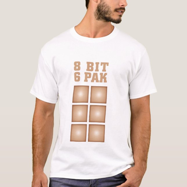 T-shirt Bit 8 6 paquets (Devant)