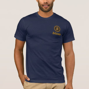 T-shirt Bitcoin brodé