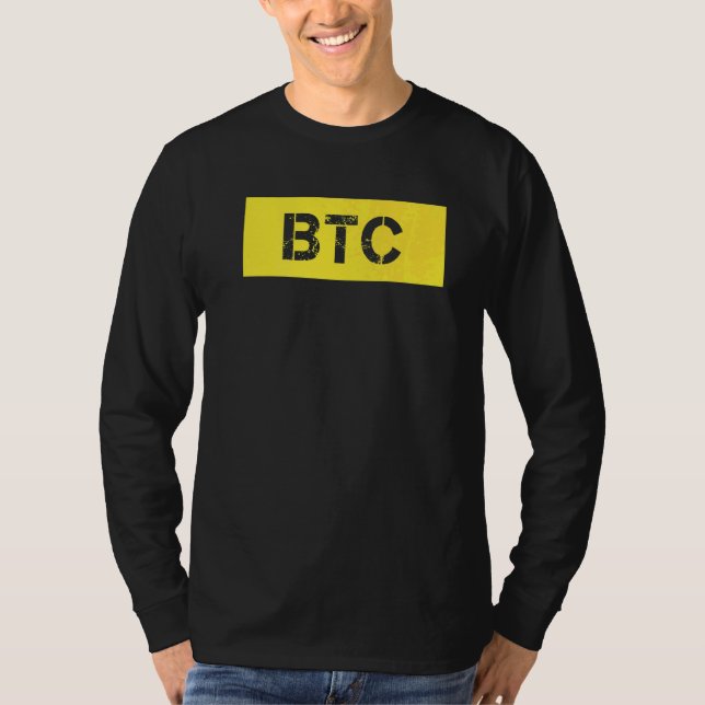 T-shirt Bitcoin Btc (Devant)