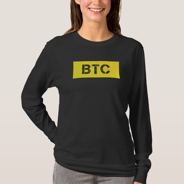T-shirt Bitcoin Btc (Devant)