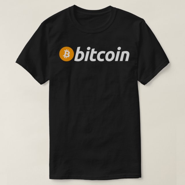 T-shirt Bitcoin BTC Logo Crypto Trader Miner Hodl Moon Gra (Design devant)
