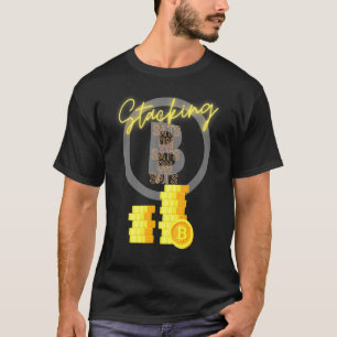 T-shirt Bitcoin Btc Stack Sats Cryptomonnaie Satoshi Cryp
