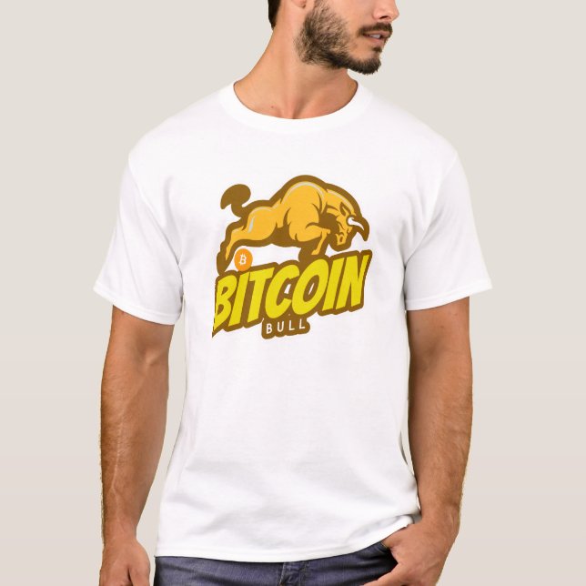 T-shirt Bitcoin Bull run - Btc Crypto (Devant)