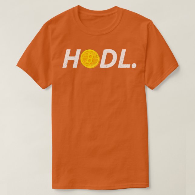 T-shirt Bitcoin Cadeau Crypto Hodl Coin Trading Exchange 5 (Design devant)