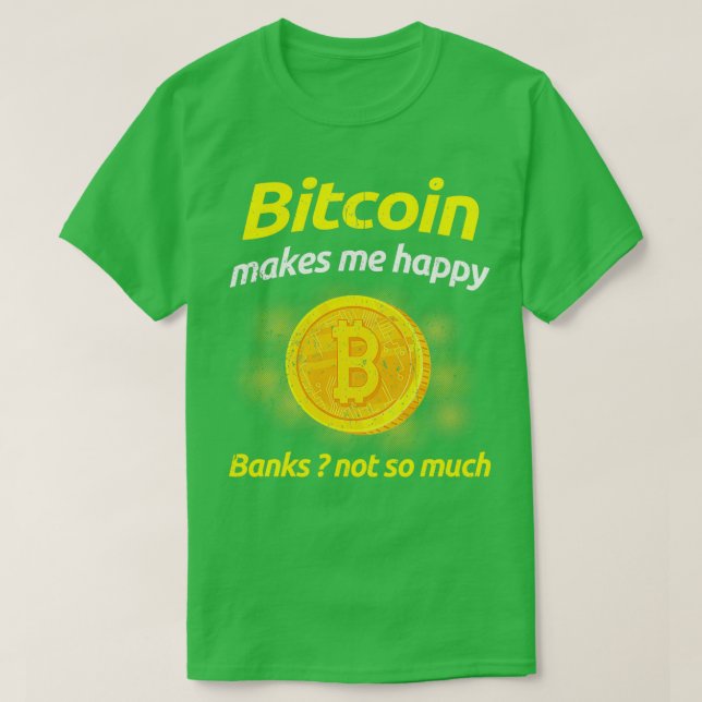 T-shirt Bitcoin Cadeau Crypto Hodl Coin Trading Exchange 6 (Design devant)