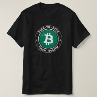 T-shirt Bitcoin Cash P2P