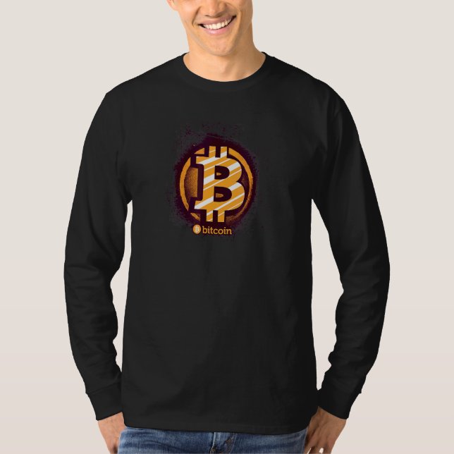 T-shirt Bitcoin Cryptomonnaie Btc Bitcoin (Devant)