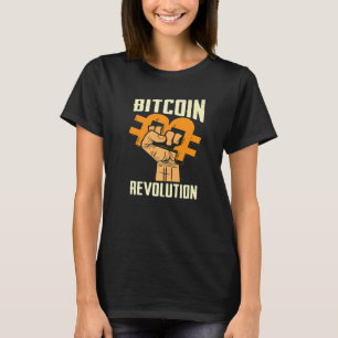 T-shirt Bitcoin Cryptomonnaie BTC Révolution Bitcoin Trad