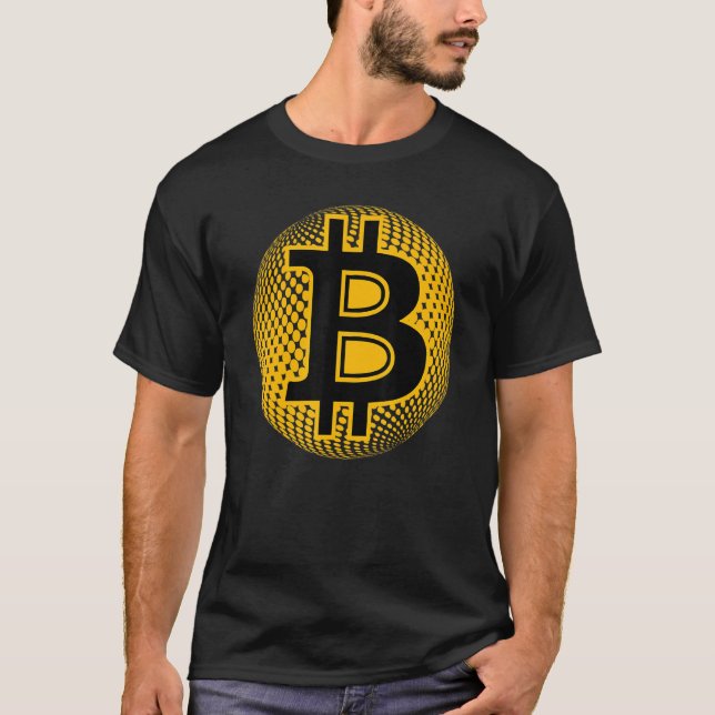 T-shirt Bitcoin Cryptomonnaie Mineur Blockchain Daytrader (Devant)