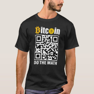T-shirt Bitcoin Do The Math BTC Crypto Mens Saying