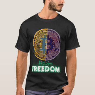 T-Shirt Bitcoin est la liberté