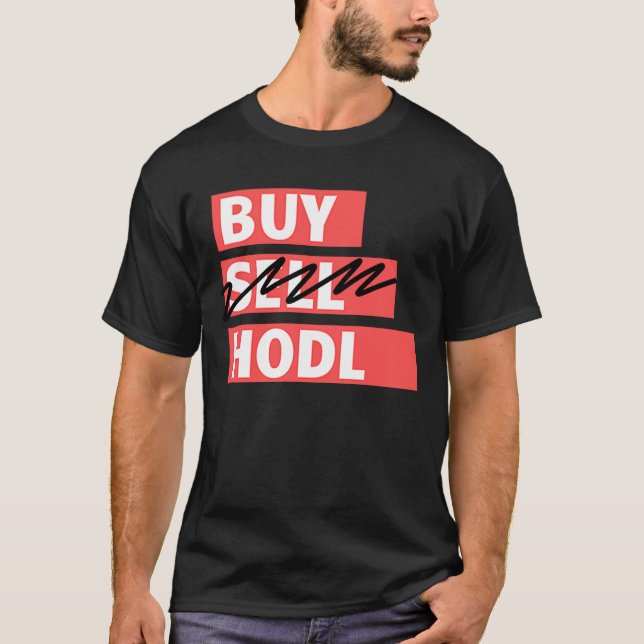 T-shirt Bitcoin Hodl (Devant)