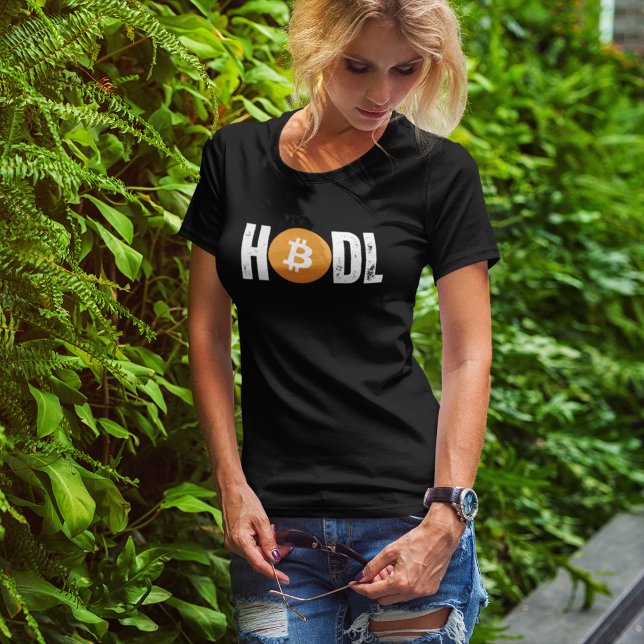 T-shirt Bitcoin HODL (Créateur téléchargé)