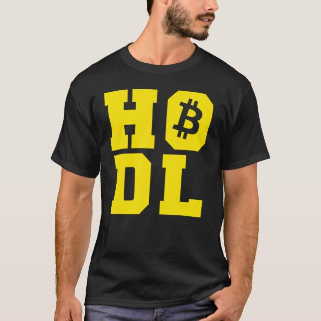 T-shirt Bitcoin Hodl (Devant)