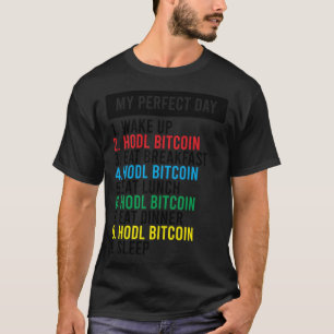 T-shirt Bitcoin HODL Mème BTC Idée pour un Bitcoiner