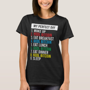 T-shirt Bitcoin HODL Mème BTC Idée pour un Bitcoiner