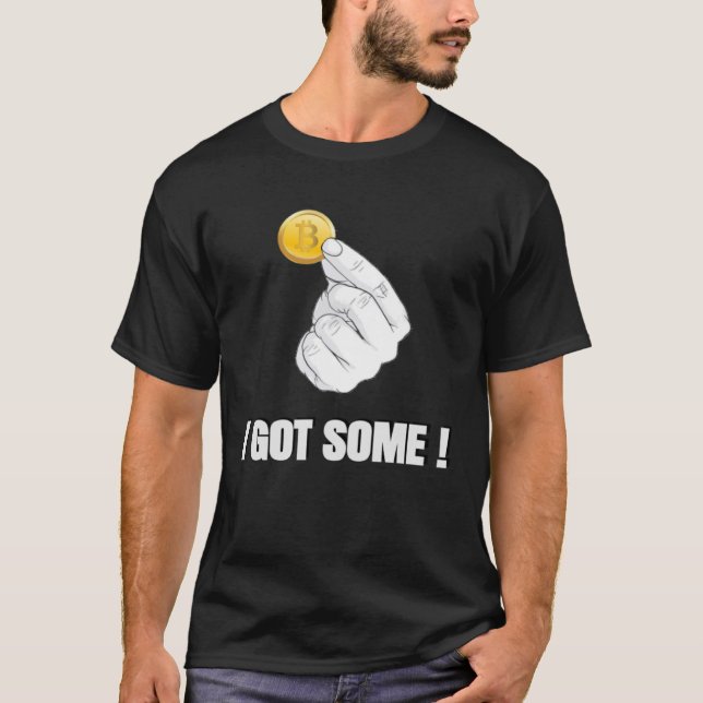 T-shirt Bitcoin J'AI EU UN Crypto BTC (Devant)