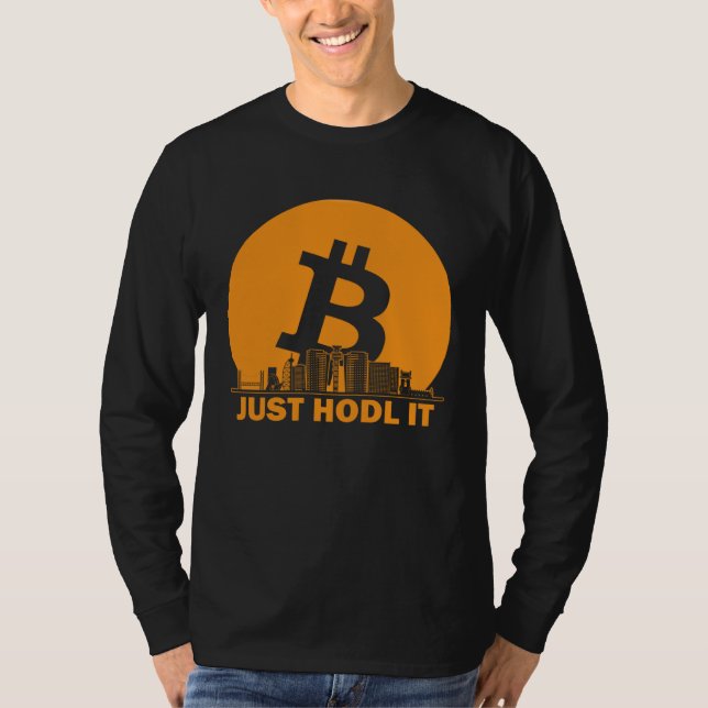 T-shirt Bitcoin Lisbon Skyline  Lisbon Bitcoin Maximalist (Devant)