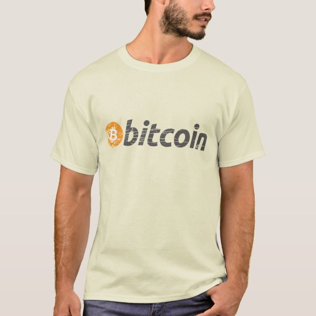 T-shirt Bitcoin Logo simple (Devant)