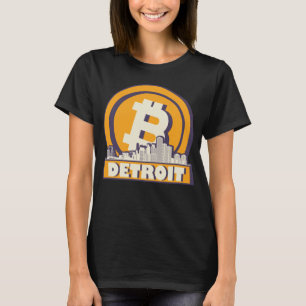 T-shirt Bitcoin Maximaliste Détroit Bitcoin Skylin