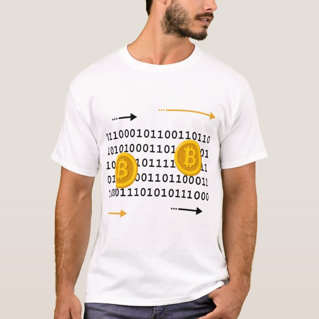 T-shirt Bitcoin Mining (Devant)