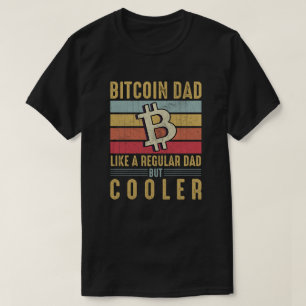 T-shirt Bitcoin Papa - Crypto Cool Tech-Savvy Père Design