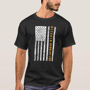 T-shirt Bitcoin Patriotisme Patriotique Vintage américain