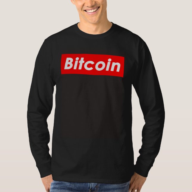 T-shirt Bitcoin Rare Style Crypto (Devant)