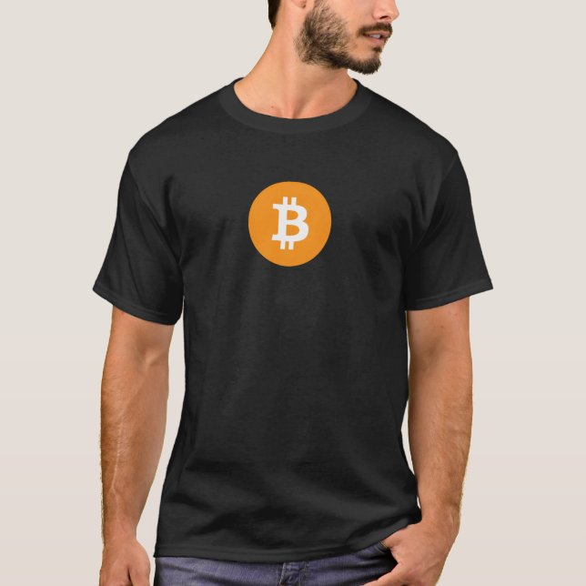 T-shirt Bitcoin rétro (Devant)